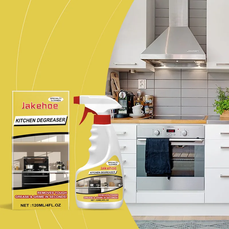 Household Degreaser Descaler Foam  Kitchen Stove  Countertop Cleaner Removes Grease Limescale Deep Kitchen Cleaning