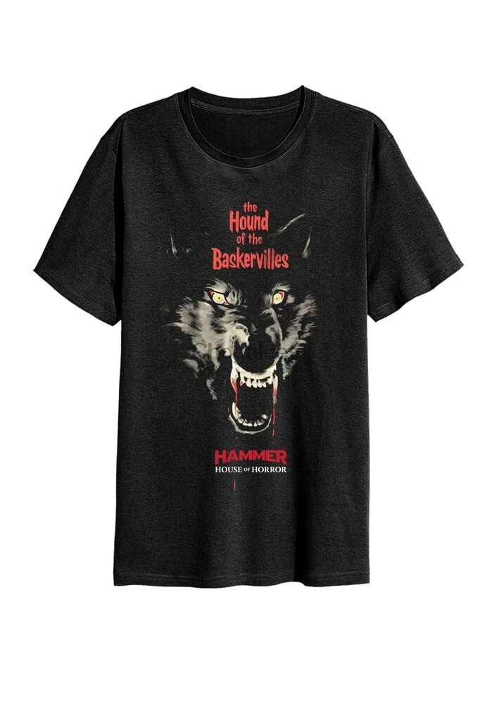 Hammer Horror Hound Of The Baskervilles Official Tee T-Shirt Mens Unisex