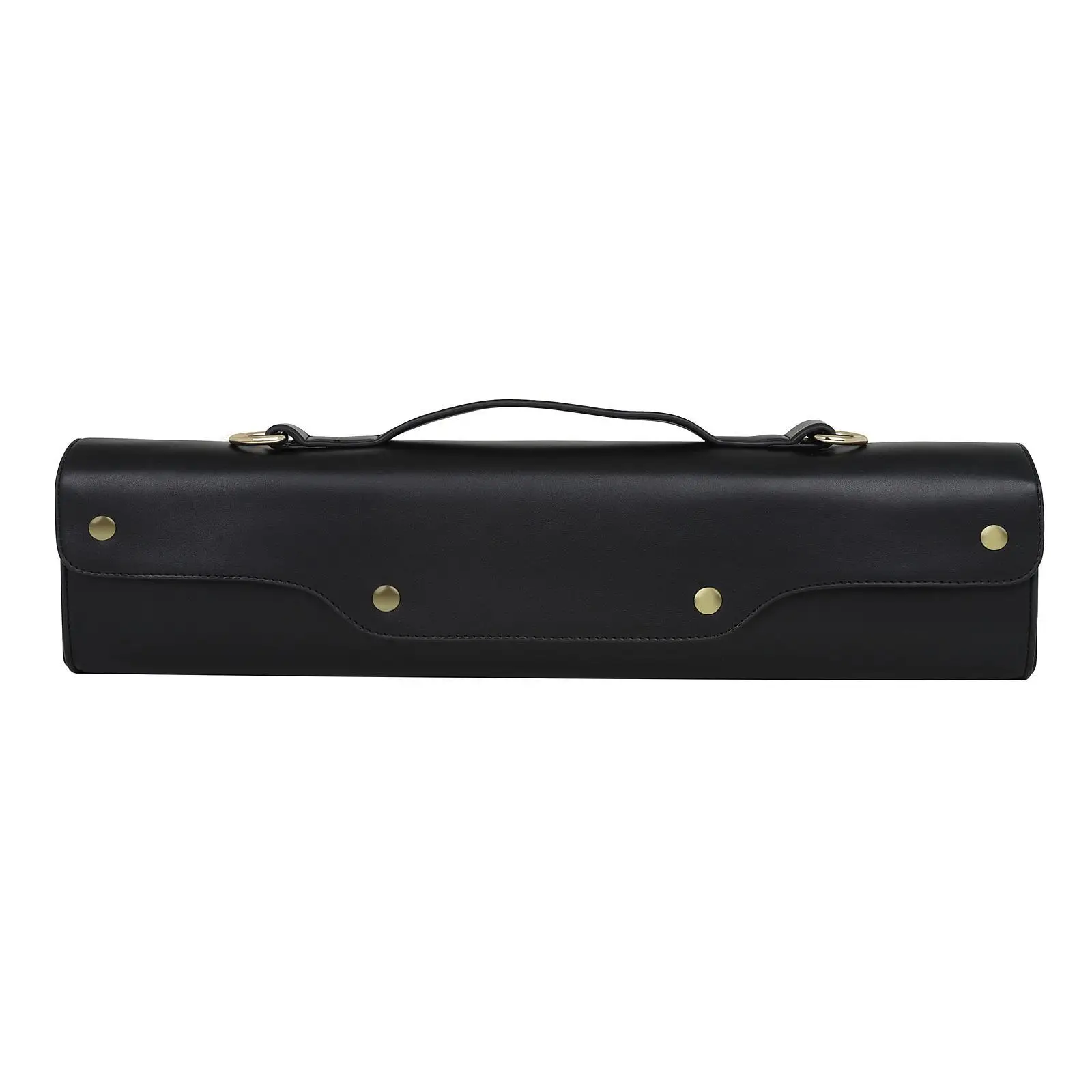 Flute Carrying Bag,Wind Instrument Storage Case,PU Leather,with Shoulder Strap Sturdy Flute Case Flute Protection Case