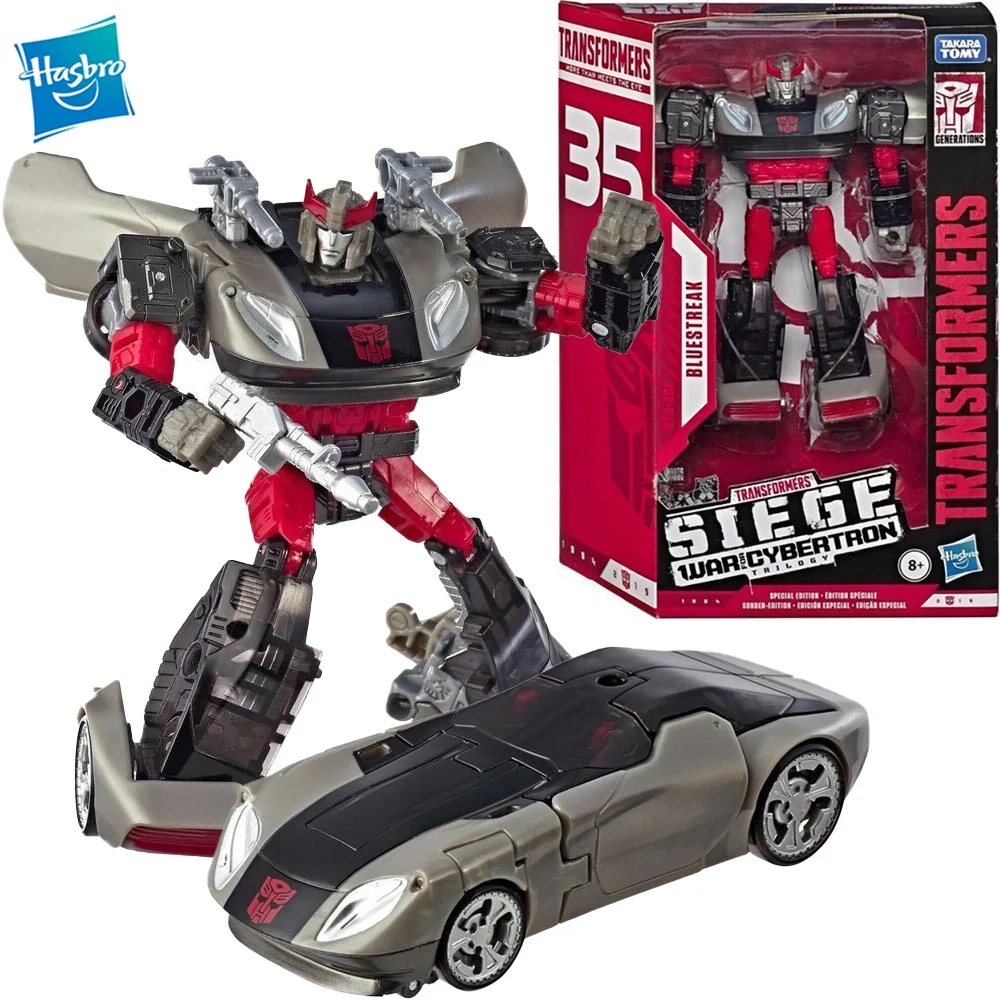 

[В наличии] Hasbro Transformers Siege WFC-S64 Bluestreak 13 см фигурка Коллекционная модель подарок оригинальные игрушки