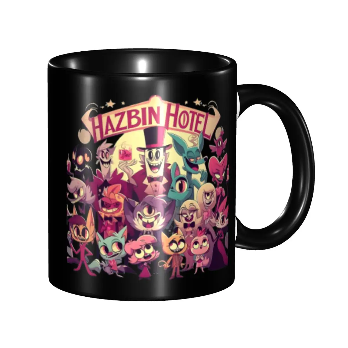

Hazbines Hoteles Alastor Vox 2 Tea Cup Fun 2024 New Musical Drama 2024 New Musical Drama Mugs Gift For Women Men