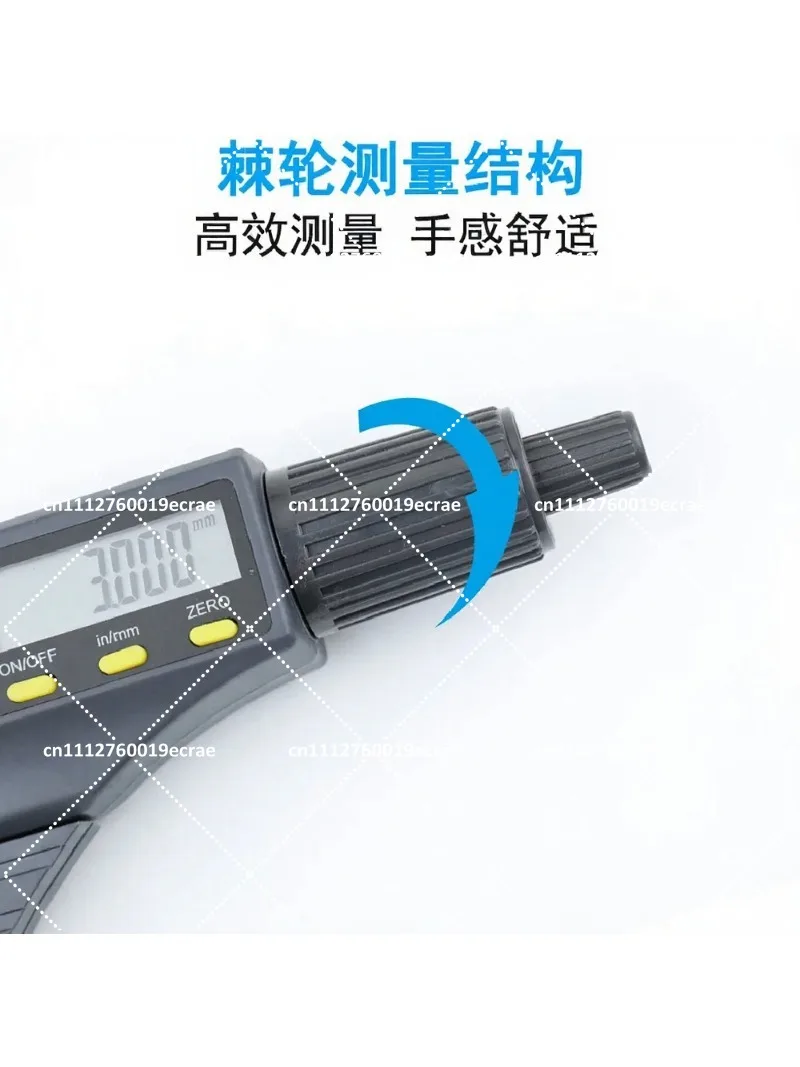 Digital Micrometer 0-25mm 0.001mm High Precision Electronic Caliper Gauge Measuring Tool