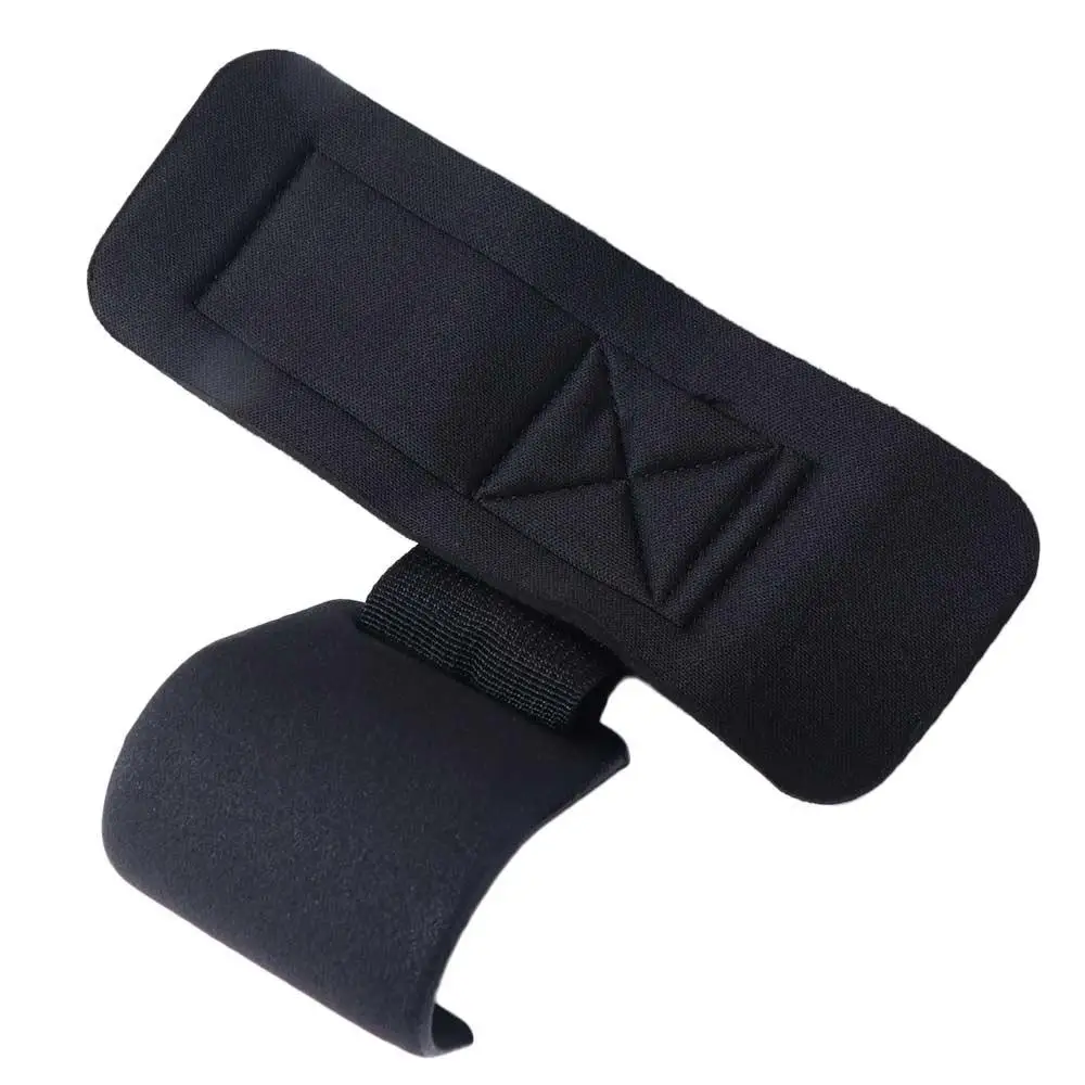 

1 PC/Pair Pull-up Weight Lifting Grip Hook Non-Slip Black Auxiliary Power Wrist Guard Auxiliary 1 Pair Steel Hook Grips Strap