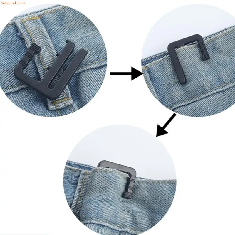 Adjustable Waistband Tightening Clip - usage example