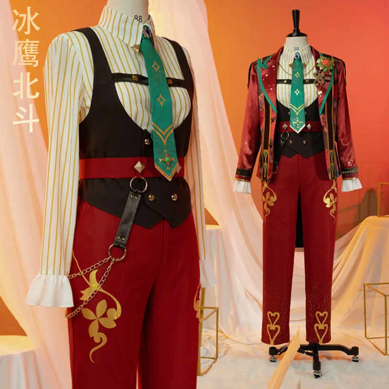 Ensemble Stars 2 Trickstar Hidaka Hokuto/Akehoshi Subaru/Yuuki Makoto/Isara Mao Cosplay Costume For Halloween Christmas Party