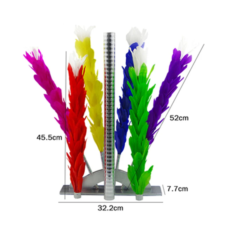 Hamed Colorful Feather Sticks - Magic Trick,Color Changing Feather,Duster Color Changing Flower,Mentalism,Stage,Close Up,Fun