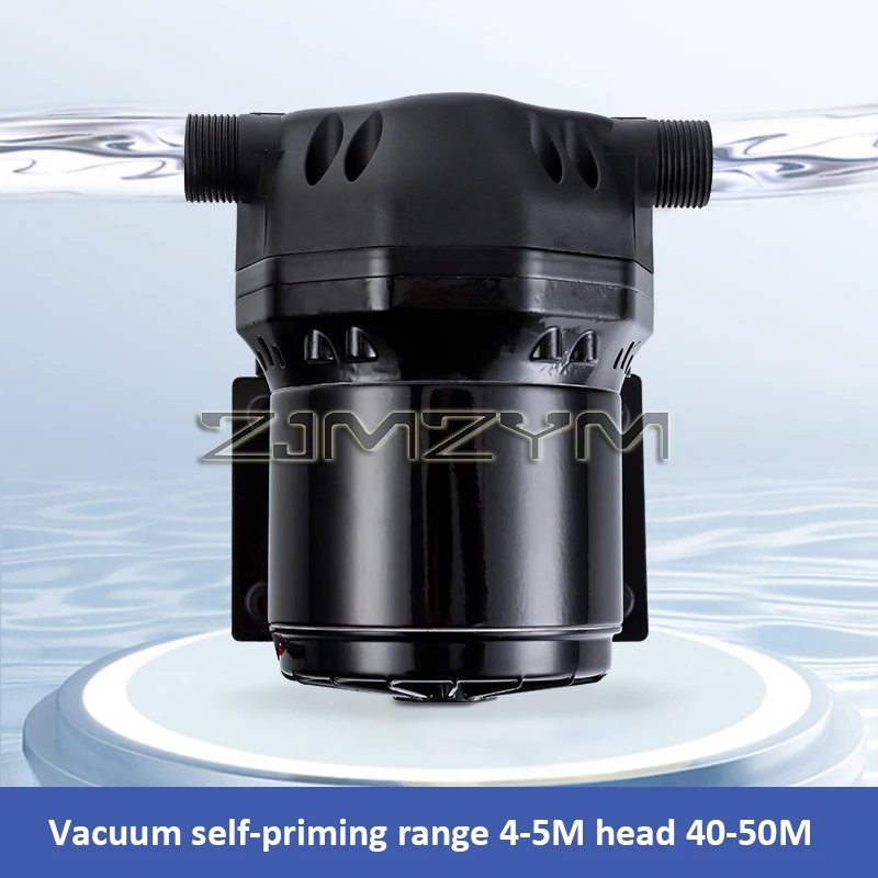 new-12v-24v-dc-300w-large-flow-self-priming-pump-booster-wash-pump-garden-car-quiet-rv-pump