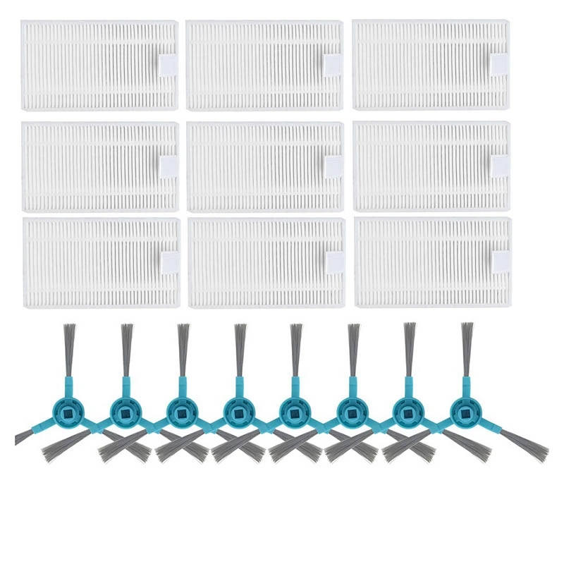 Parti di ricambio spazzola spazzola laterale filtri Hepa per accessori per spazzatrice Robot aspirapolvere Conga 4090