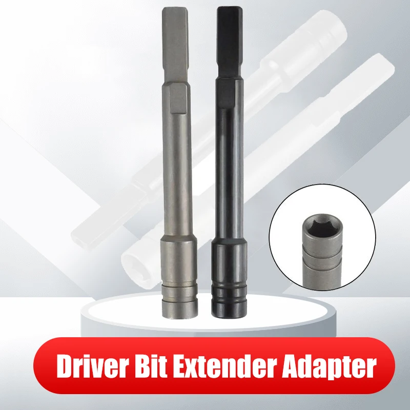 Bit Driver Extender With 1/4