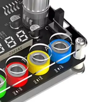 AtX 24 Pin Power Supply Regulator Board With Adjustable Voltage Knob And 6 USB Ports For STM32 LED Motor Drive Module Accessory