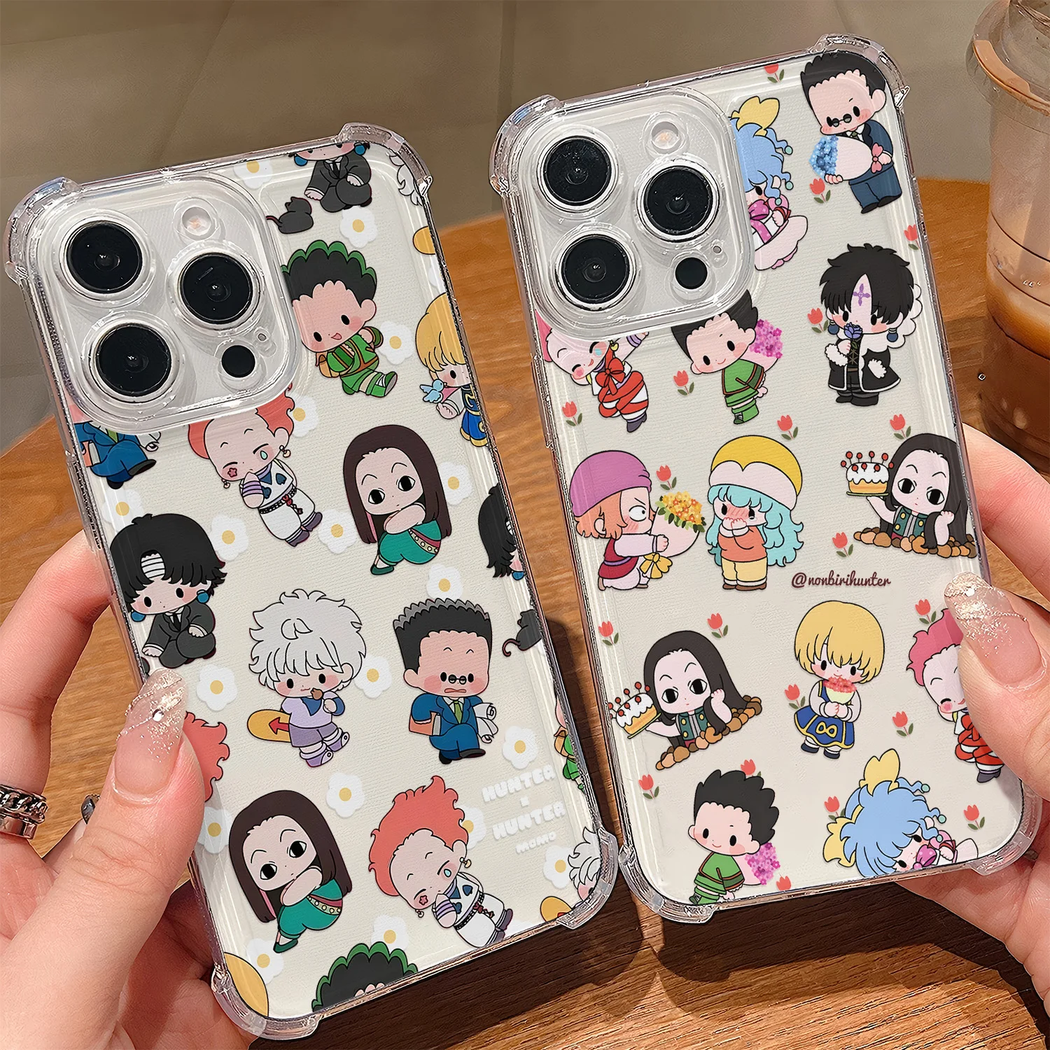 Hunters X H-Hunter Anime Popular Fall Clear Phone Case For Xiaomi Redmi 14C 13C 12C K50 K40 Note 14 13 12 11 10 Pro Plus 4G 5G