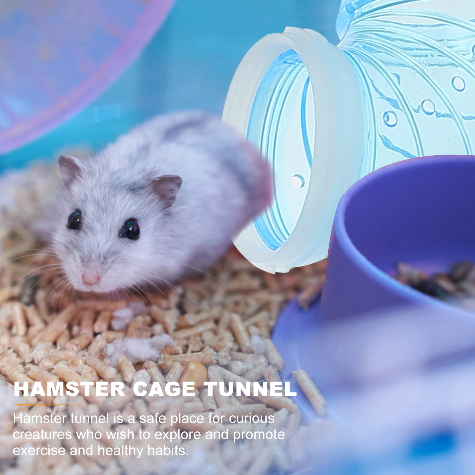 Hamster Cage Tubes Tunnel Tunnels Tube Accessories Toy Toys Diy Pet External Set Rat Kit Ferret Connection Guinea Hideout Maze