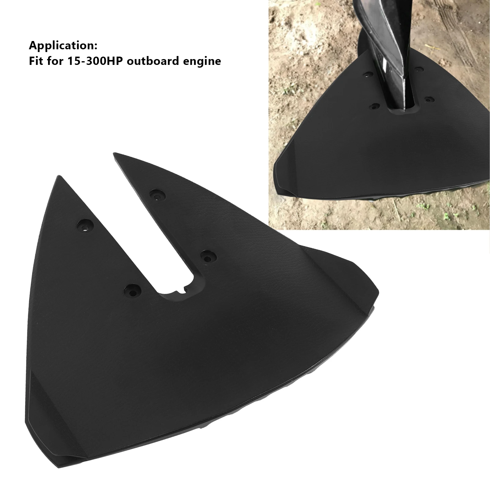 Marine Hydrofoil Stabilizer Professional Fin Stabilizer for 15‑300hp Outboard Engine Boat