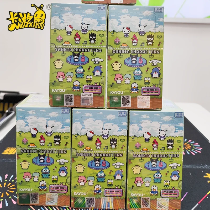 

Подлинная семейная милая коллекционная карта KAYOU Sanrio, классическая сумка Vol.2 Forest Music Movement, коллекционные карты аниме, игрушки в подарок
