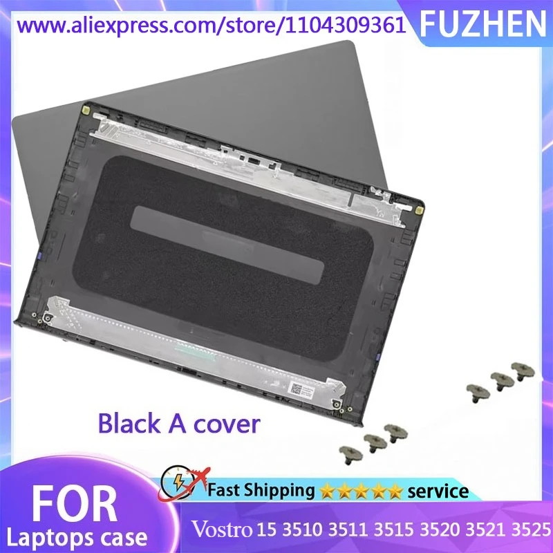 Cases For Vostro 15 3510 3511 3515 3520 3525 Rear Lid TOP Case Laptop LCD Back Cover Front Bezel Upper Bottom Case Plastic 15.6