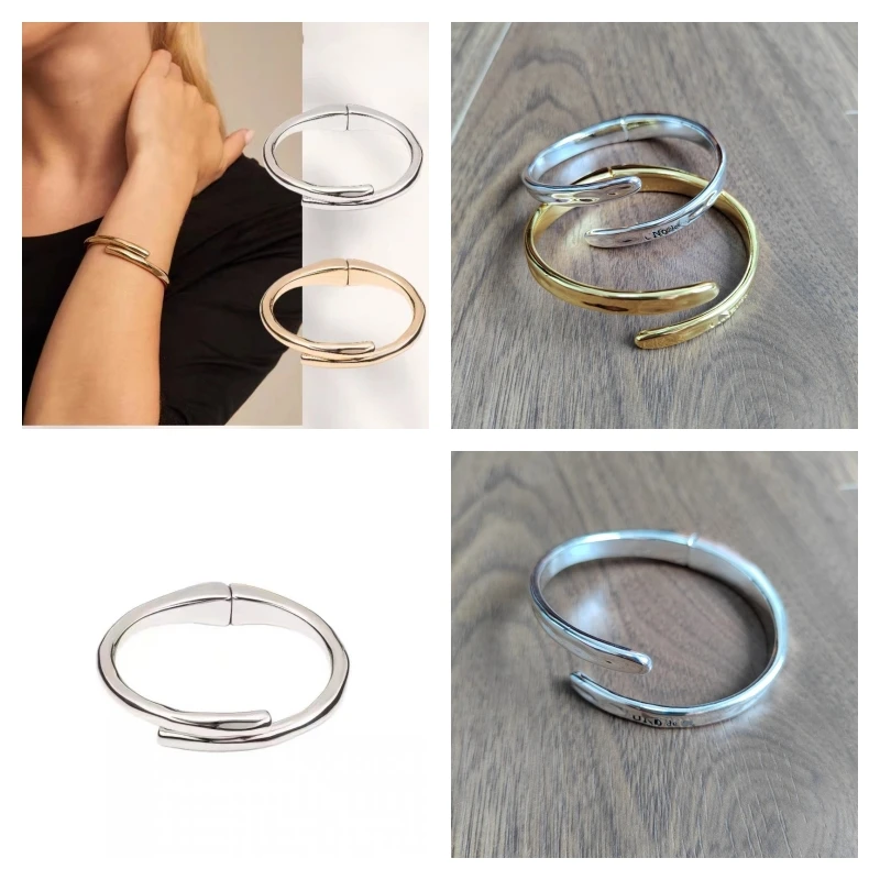 

Нежный Модный женский браслет unode50 из серебра 2023 пробы, роскошный, премиум-класса, подарок на лето и Рождество, 925