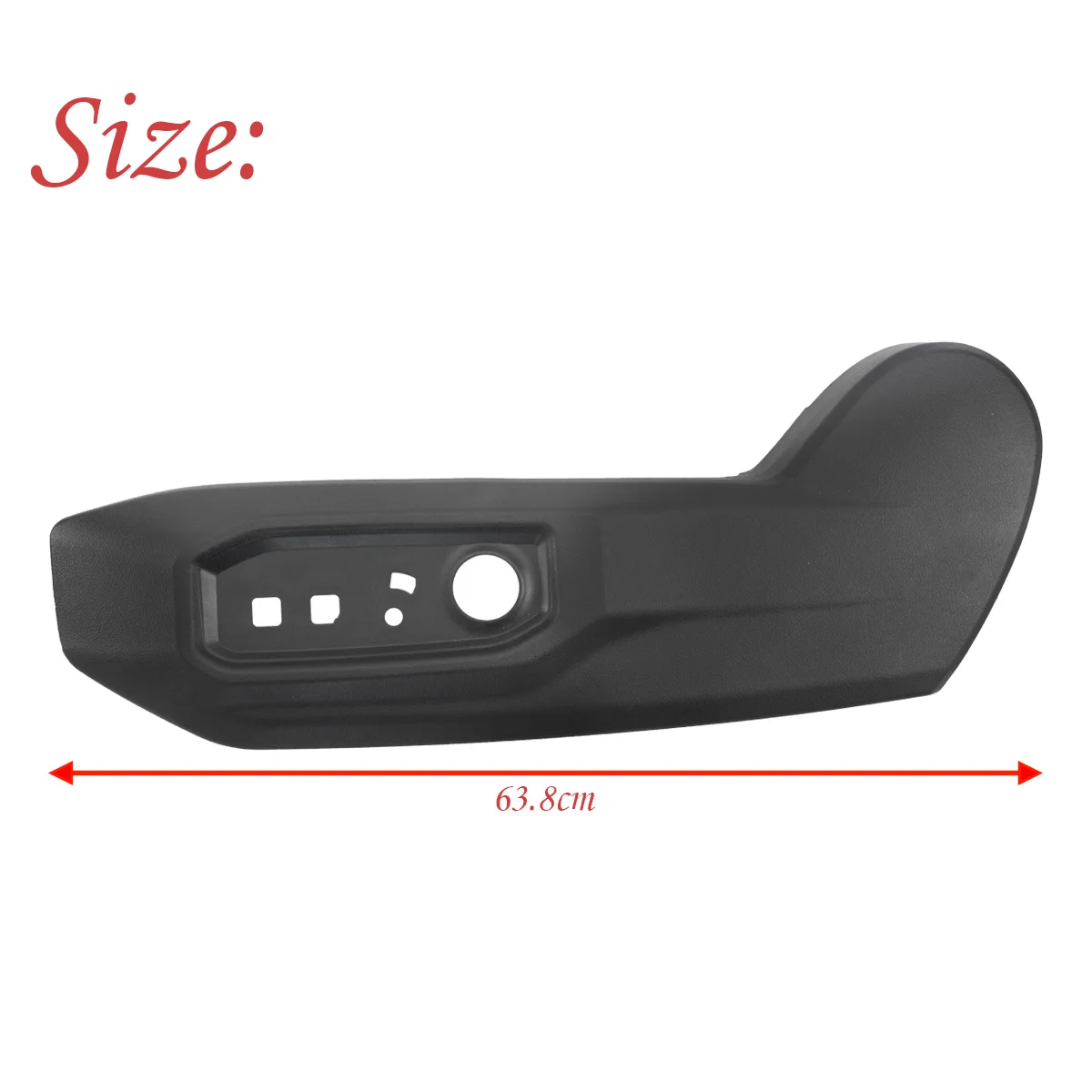 Left Driver Seat Track Cover Panel For 2022-2025 Toyota Tundra Sequoia Left Seat Trim Recline Side 71812-0C241-C0 71812-0C242-C0