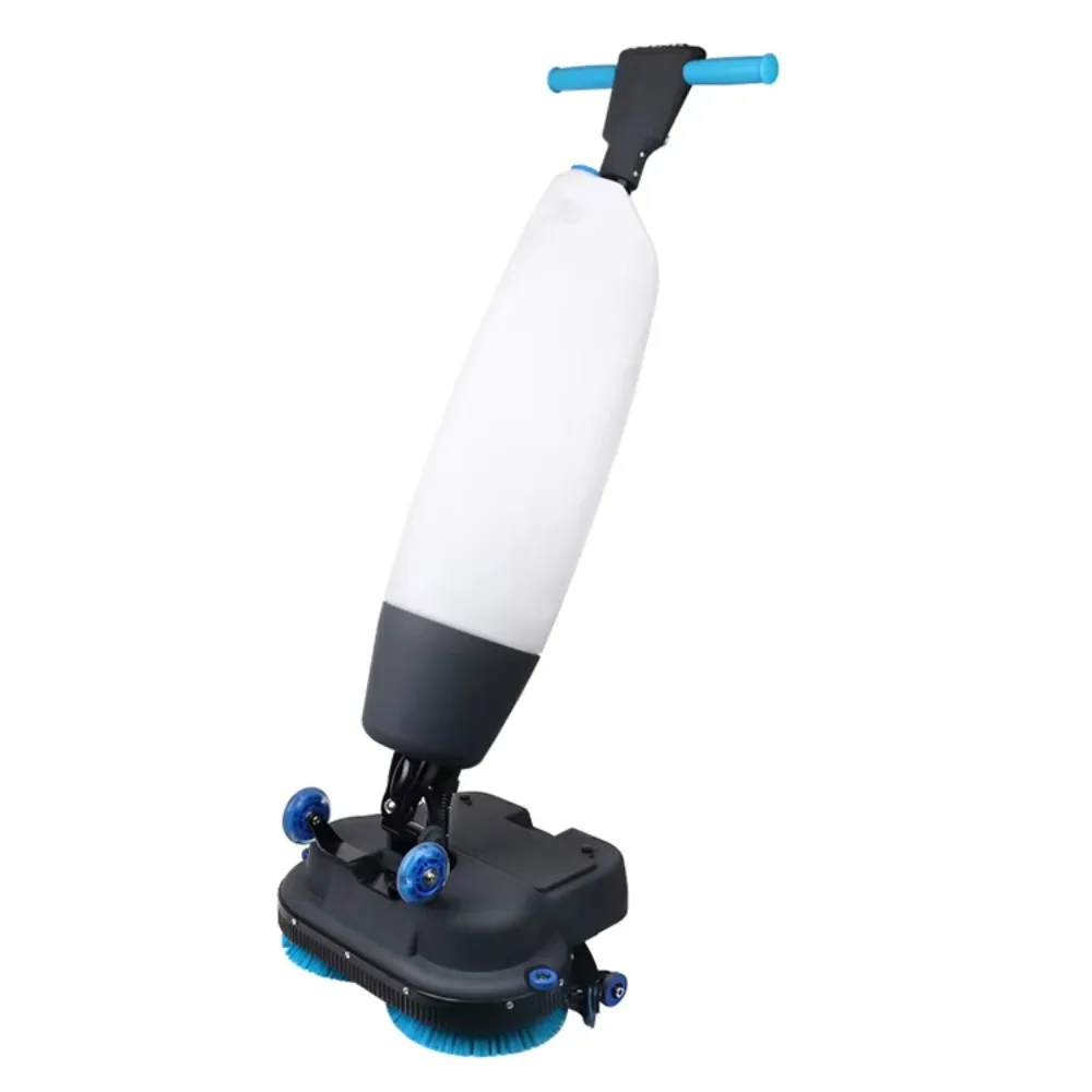 Mini Floor Mop Cleaner, Automatic Scrubber Dryer, Portable Cleaning Machine, Efficient Home Floor Washer