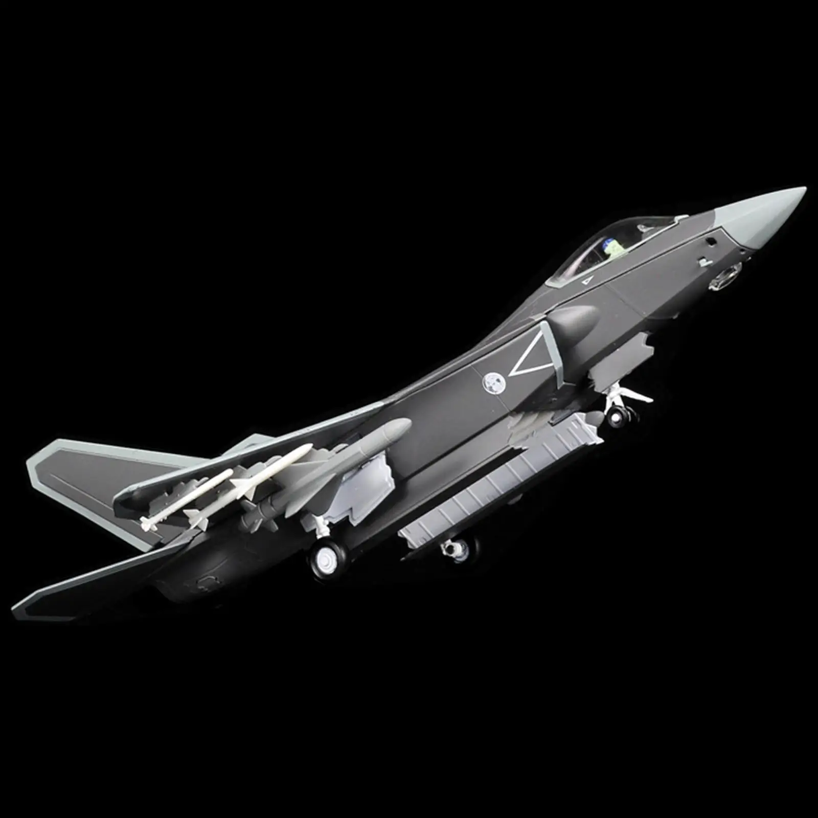 

1:60 J31 Airplane Model Souvenir Metal Fighter Jet Model for Bar Cafe Table