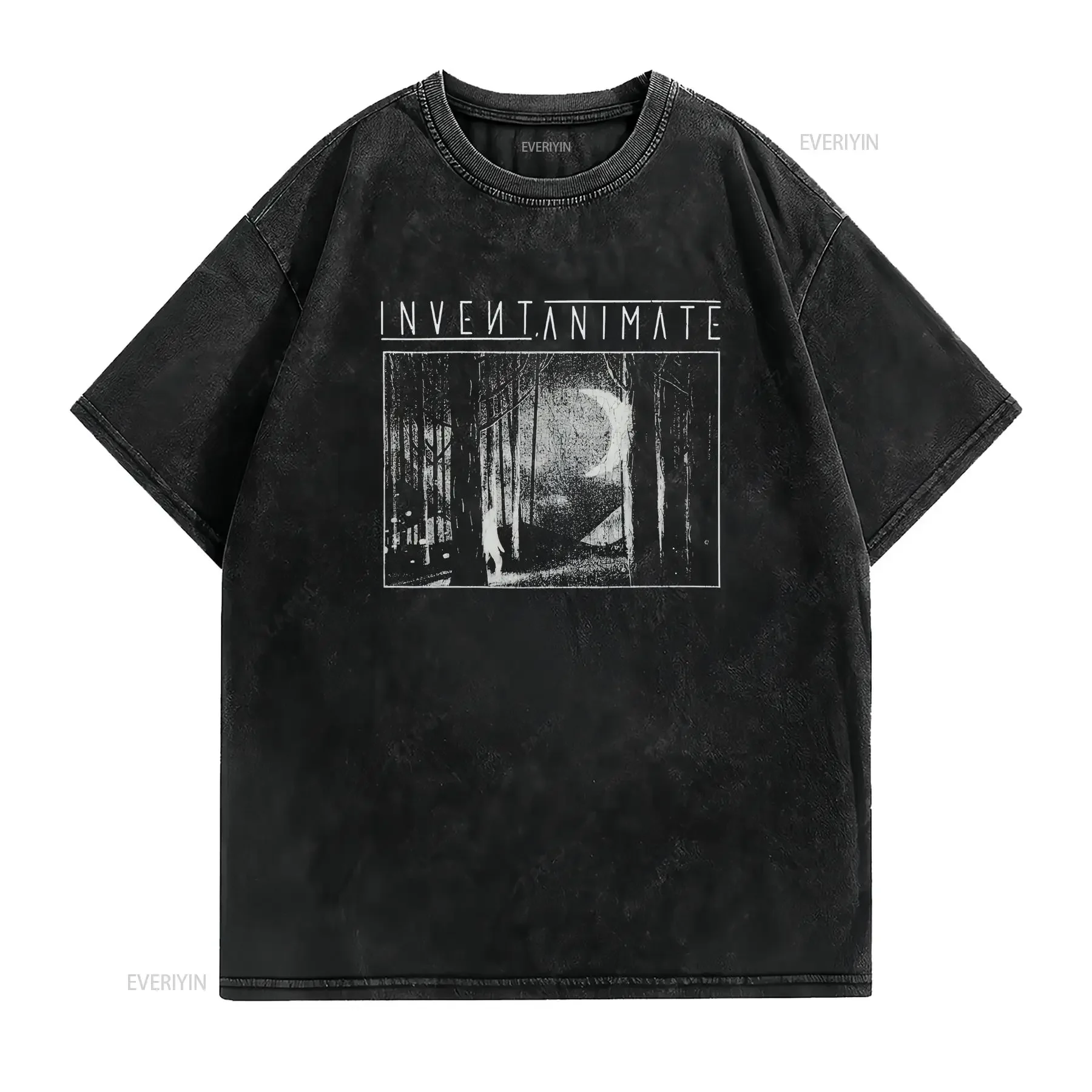 Invent Animate Band Everchanger Album T Shirt All Size S To 5XL vintage Washed Comfortable Breathable Soft fashion streetwear