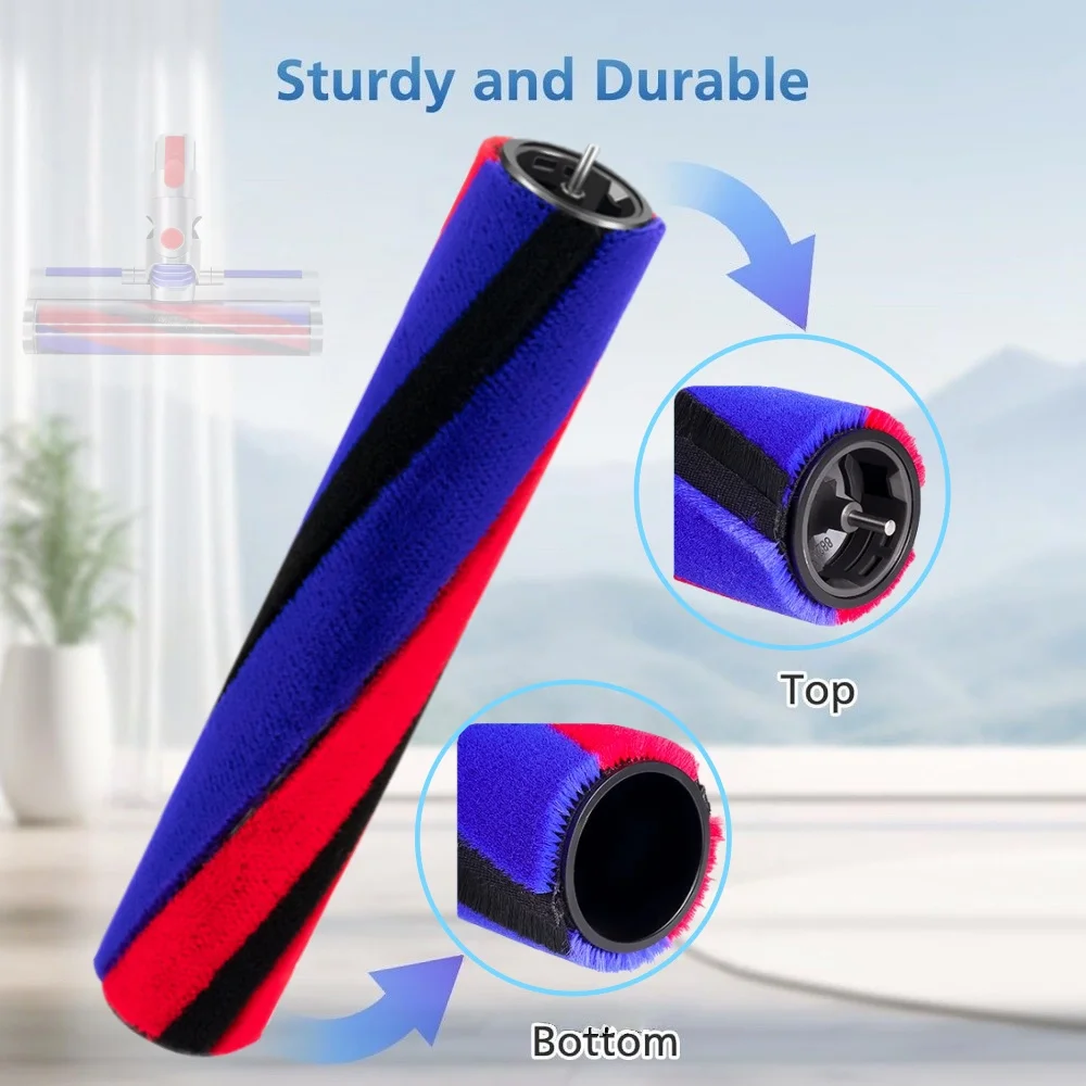 Replacement Brush Roller Accessory Compatible with Dyson V12 Slim V15 Slim Handheld Vacuum Cleaner Part Number 971634-01 view 5