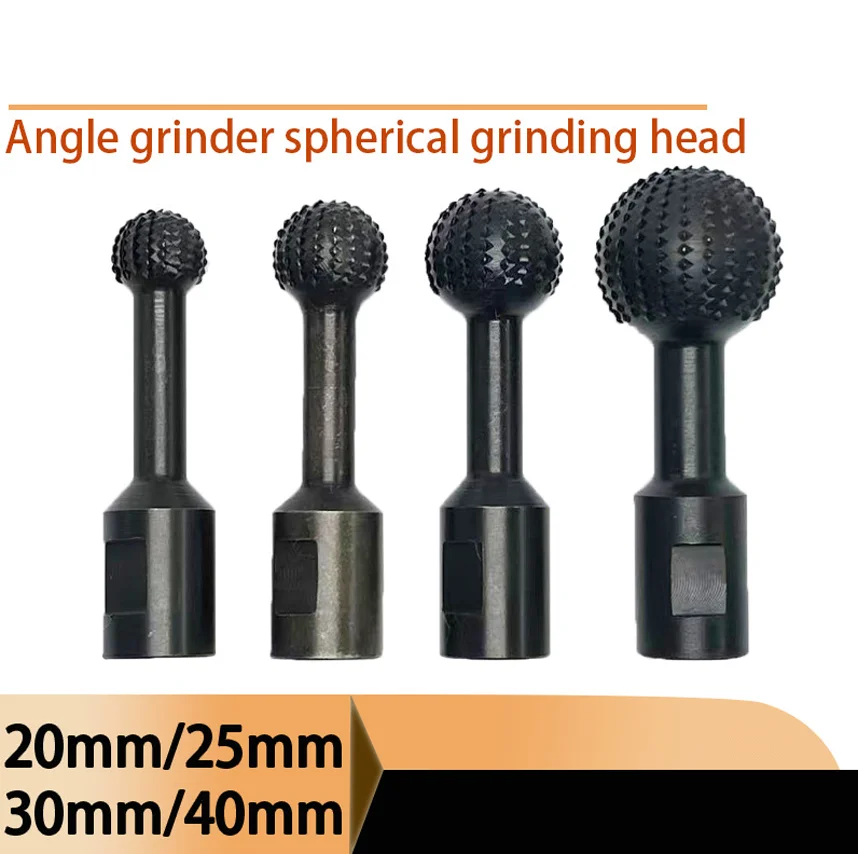 

Angle grinder woodworking grinding head Spherical Rotary Grinding Bit Wood Carving Polishing Engraving Drill Bit