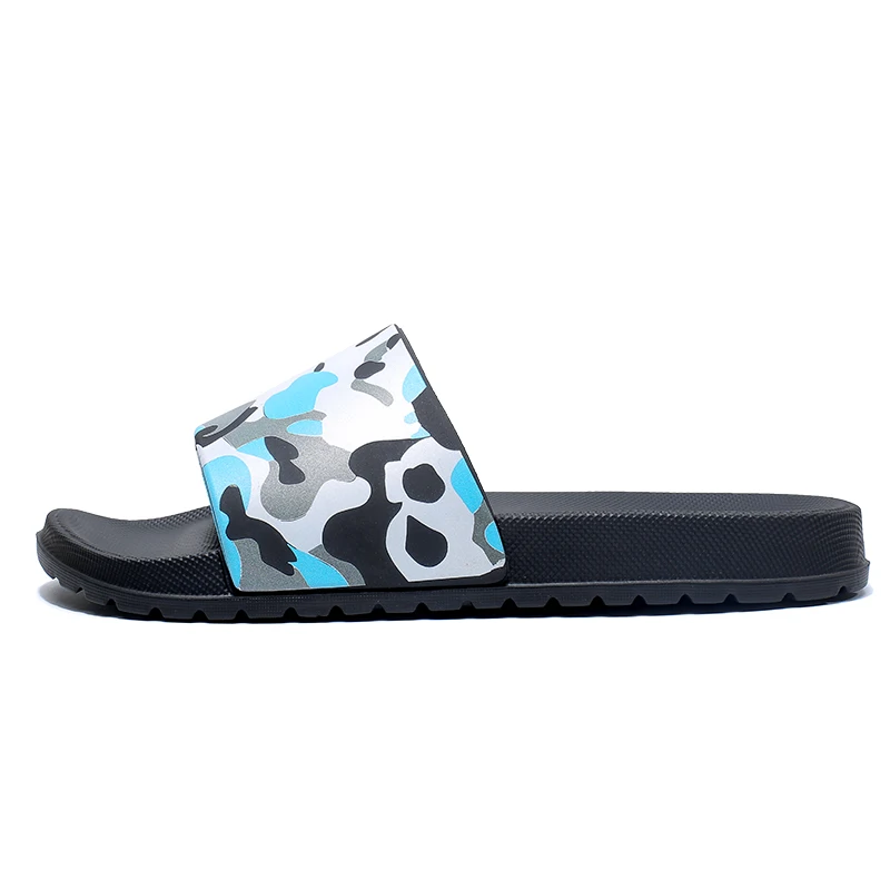 2026Men's Large Size Slip-On Sandals, Summer Beach Sandals, Non-Slip, Eva Material, Camouflage Pattern