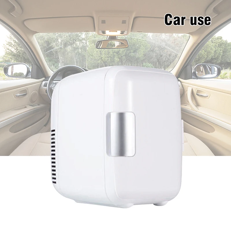 MINI 4L Car Refrigerator 12V Portable Car Fridge Cooler Heater for Car Use Picnic Camping Fridge Truck Kitchen Freezer