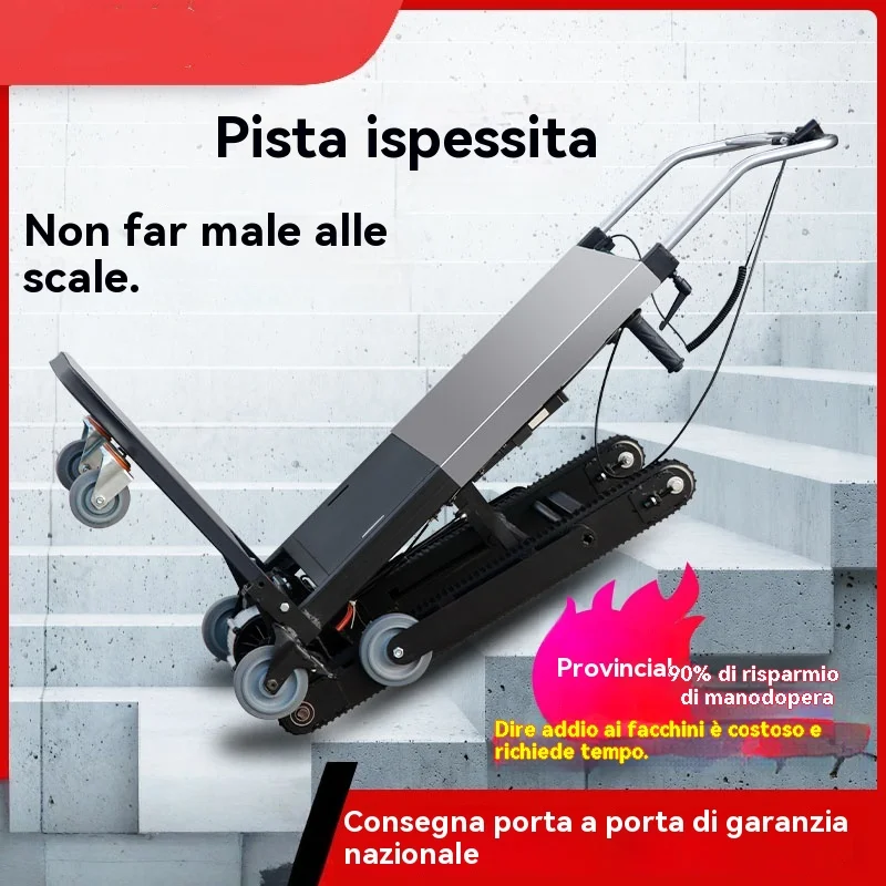 electric stair climbing trolley climber cart trolly carts with wheels hand truck lift car cargo stairs machine move transport