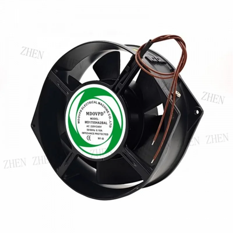 

Y 1 Pc. for MDOVPD Fan MD1755HA2BAL AC220V 17055 17CM all-metal fan cooling fan