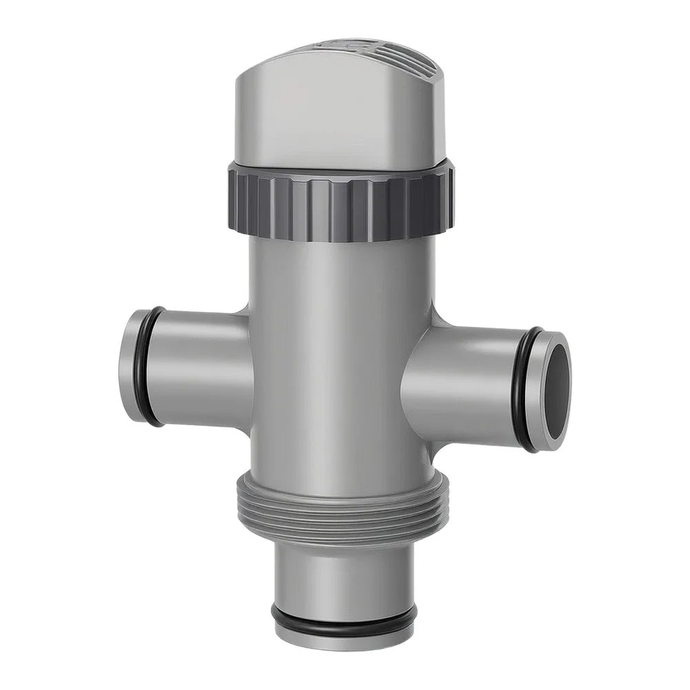 /Dual /Split /Hose Plunger Valve For Intex Pools Gray Plastic Swimming Pool Filter Pump Connector Water Flow Control Maintenance