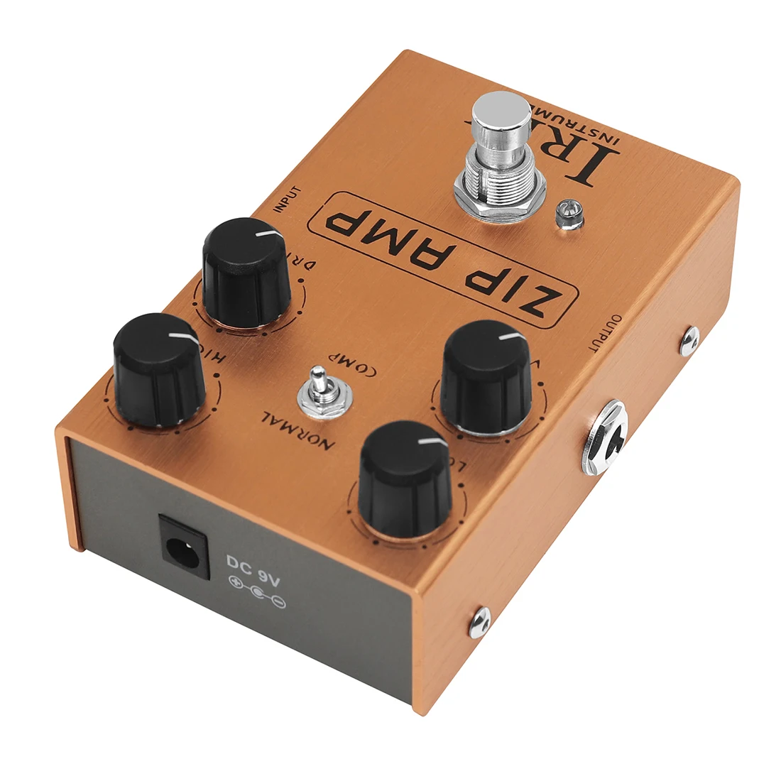 IRIN AN-39 ZIP AMP ضغط قوي سق لهجة تأثيرات الجيتار دواسة مع COMP تبديل التبديل لتأثير الغيتار الكهربائي