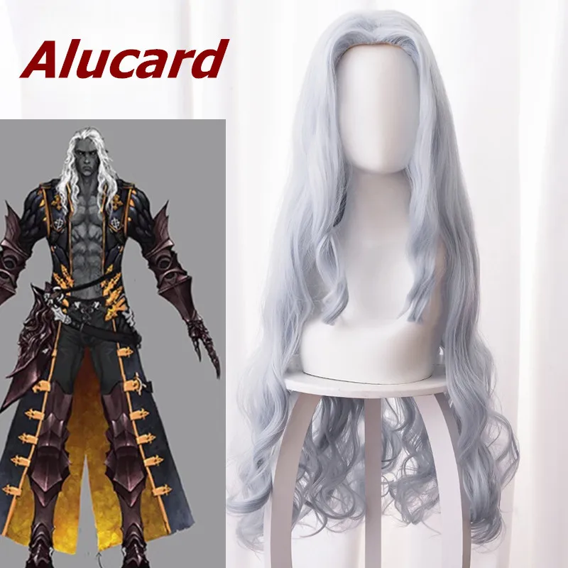 Conjunto de Fantasia Castlevania Alucard com Peruca Sintética Cinza: Avaliação Completa e Recomendação para Cosplayers