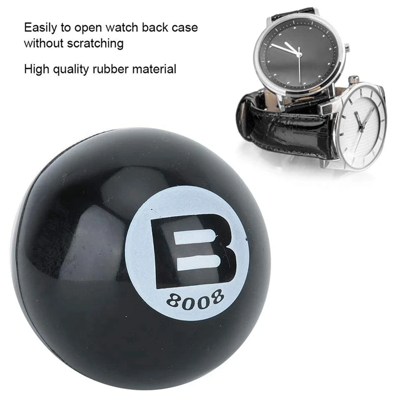 MYHOME 8008 Rubber Open Watch Back Cover Bottom Ball The Rubber Ball Can Open And Close The Back Of The Case, Diameter 75Mm