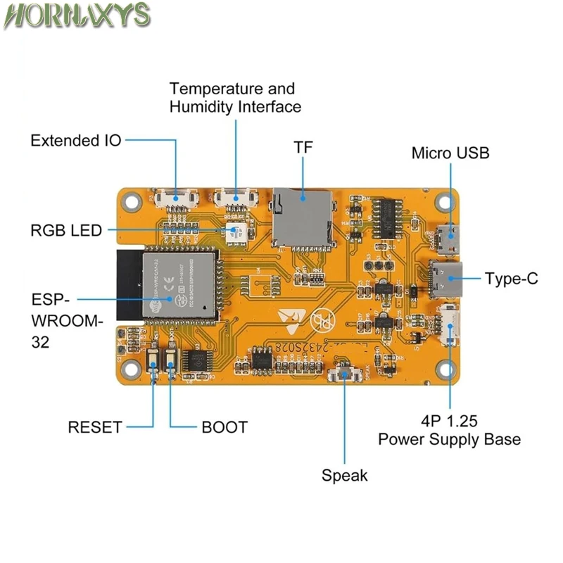 ESP32 Arduino LVGL WIFI ولوحة تطوير بلوتوث 2.8 "240*320 شاشة عرض ذكية 2.8 بوصة LCD TFT وحدة مع غرفة تعمل باللمس