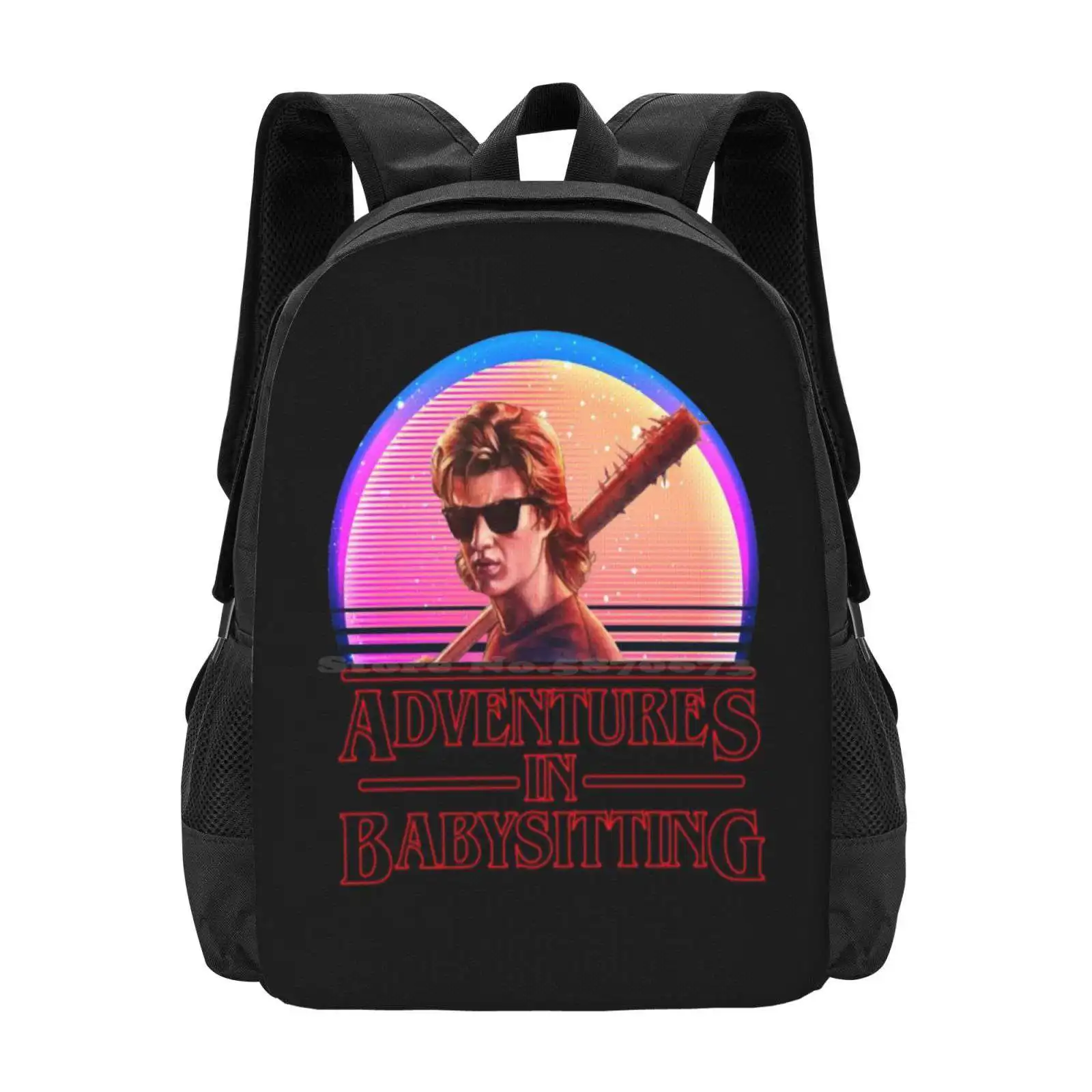 

Adventures In Babysitting Hot Sale Backpack Fashion Bags Adventures In Babysitting Baby Sitter Parody Babysitter Funny Humor