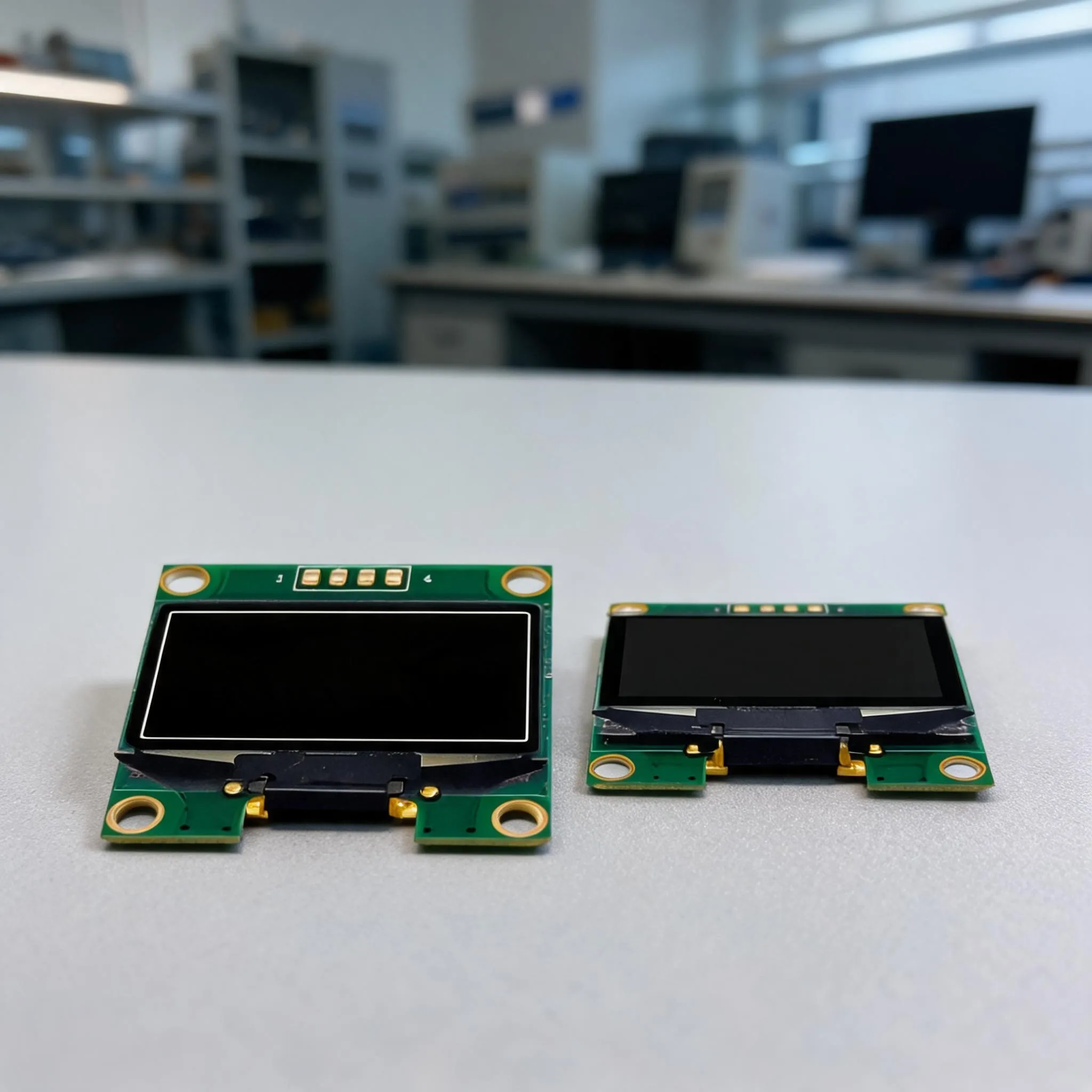 1.3 Inch For OLED Display 128x64 I2C Interface Blue White Light For Automotive Industrial Electronic Components