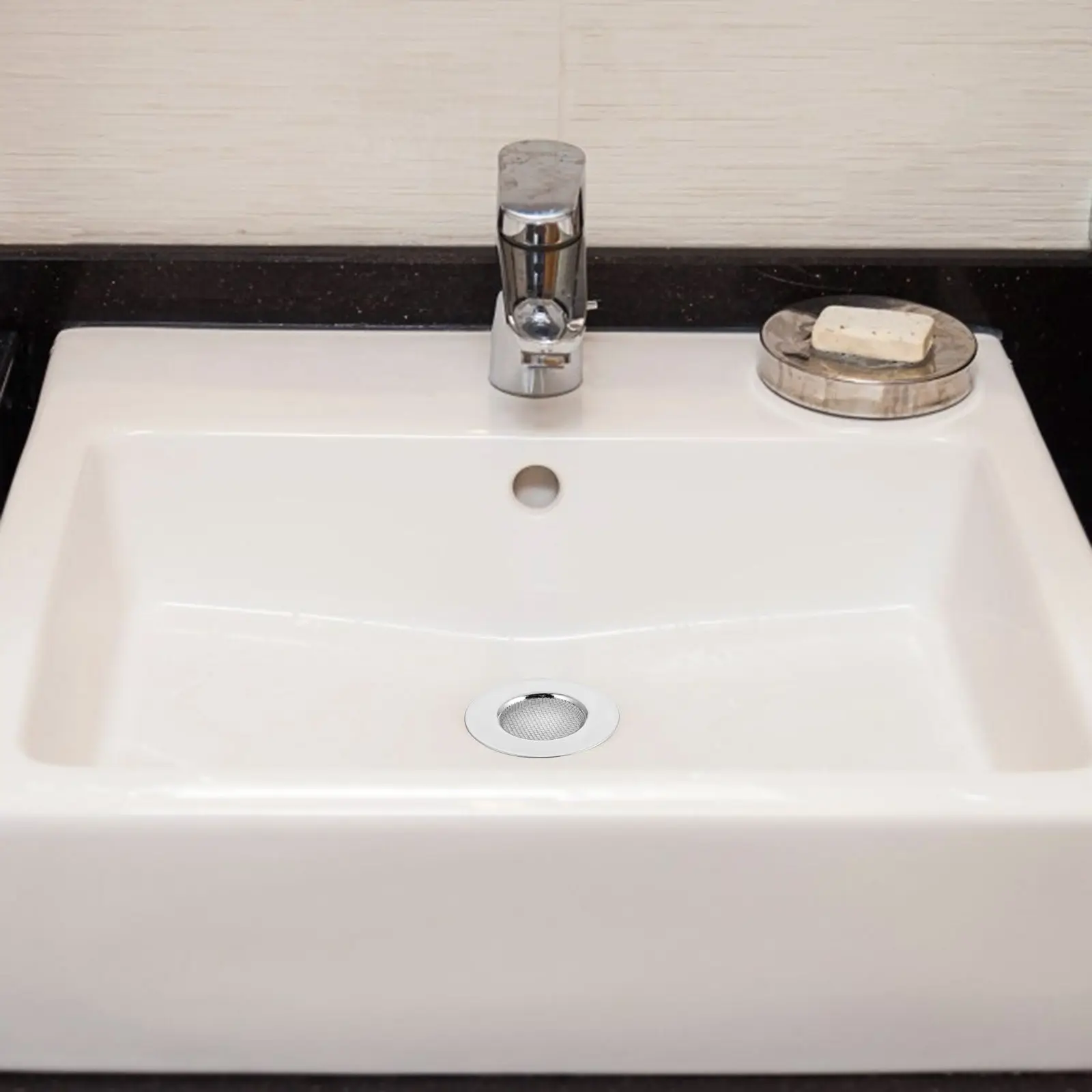 

3Pcs Kitchen Cleaning Drain Filters Stainless Steel Strainers Rust Proof Basket Catcher for Sink Bathtub Bathroom Drain