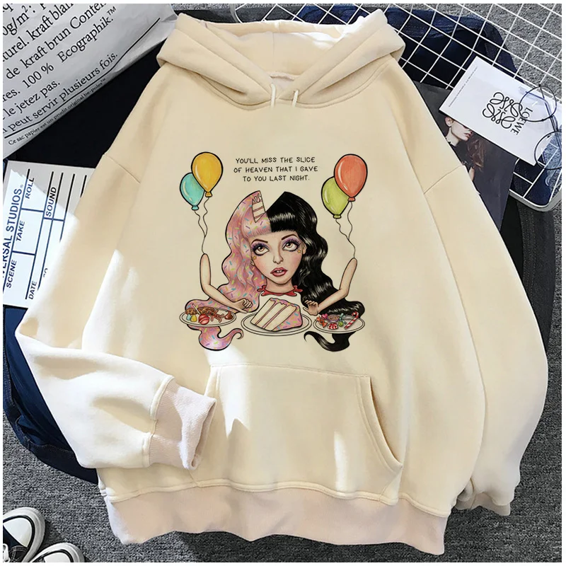 Melanie Martinez Crybaby hoodies women aesthetic Fleece tracksuit Hood women anime Hooded Shirt