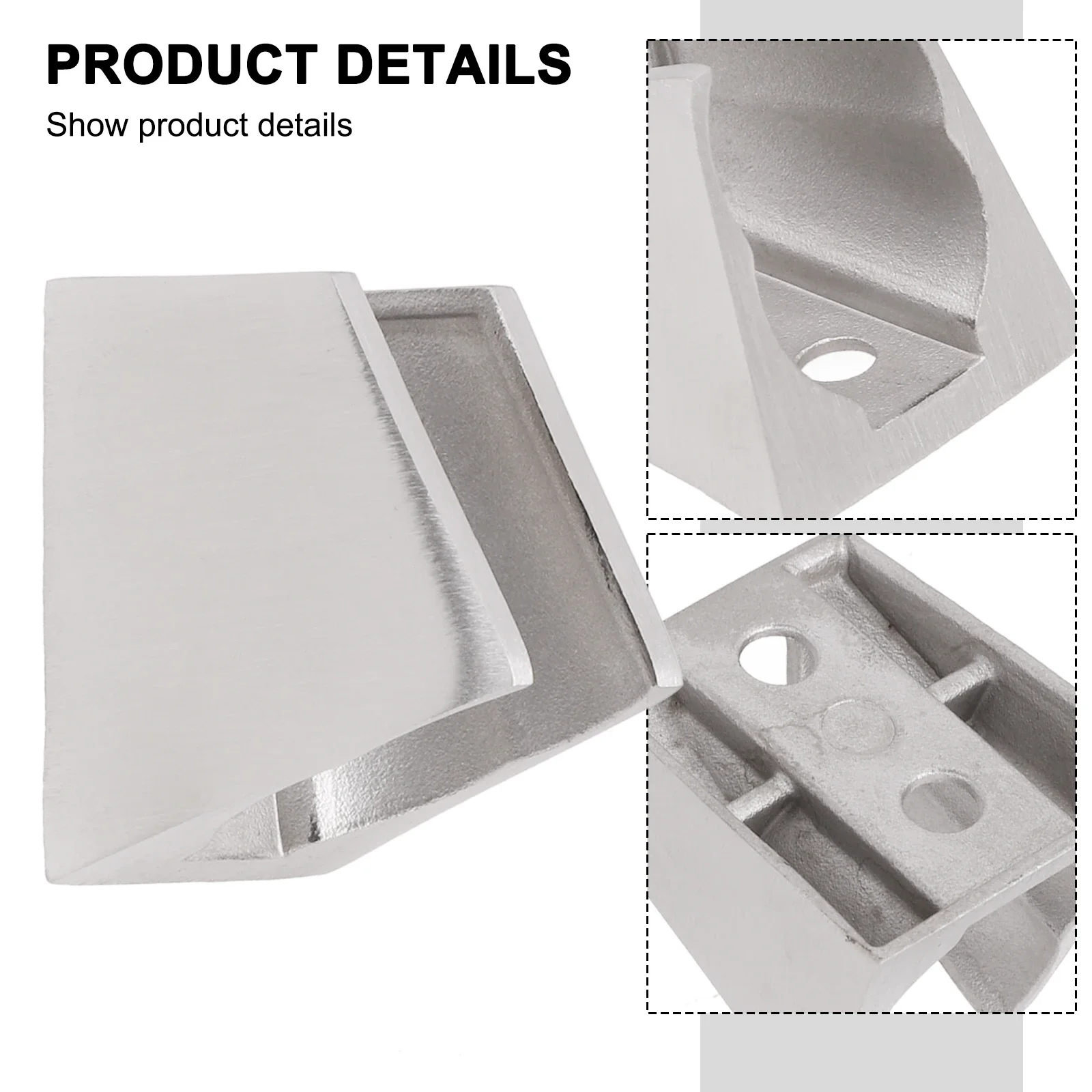 Brand New Shower Head Holder Shower Bracket 304 Stainless Steel Adjustable Easy To Install Smooth Snug Fit Bathroom view 6
