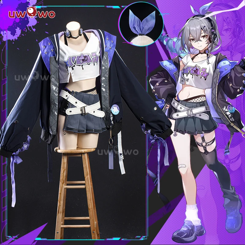 IN STOCK UWOWO Honkai Star Rail Collab Fanart Silver Wolff Casual Outfit Cosplay Costume