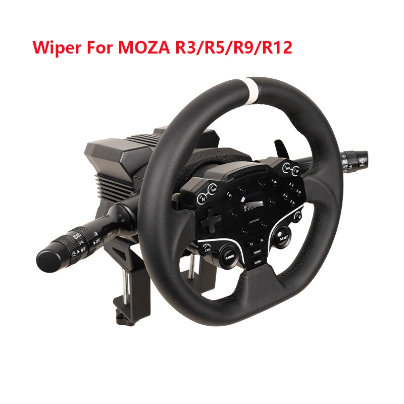 

Euro/American Truck Simulator Games Steering Wheel Turn signal wiper retrofit kit For MOZA R3/R5/R9/R12