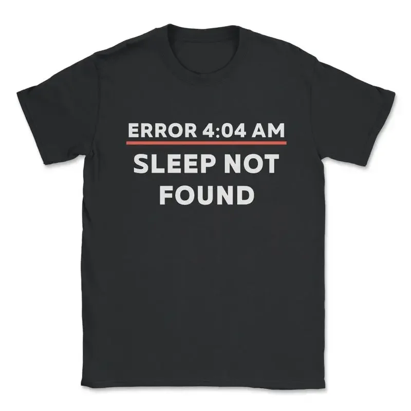 Funny Programming Programmers Developers Coders 404 Error graphic T Shirt