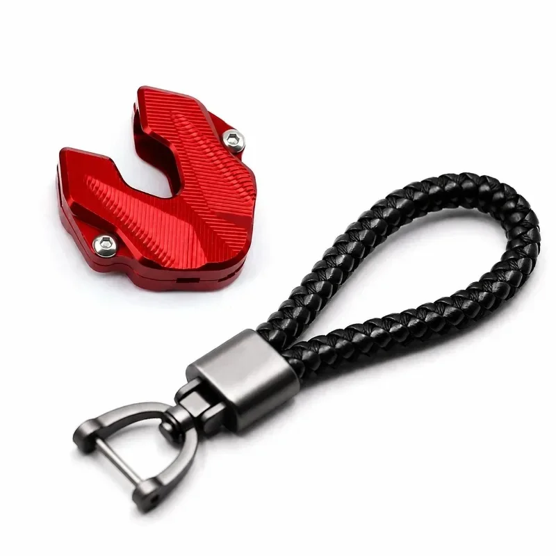 Aluminum Alloy Motorcycle Keychain Cover Combo for CFMOTO CF NK250 650NK 400NK 300NK 250SR Dustproof Ignition Lock Shell 5