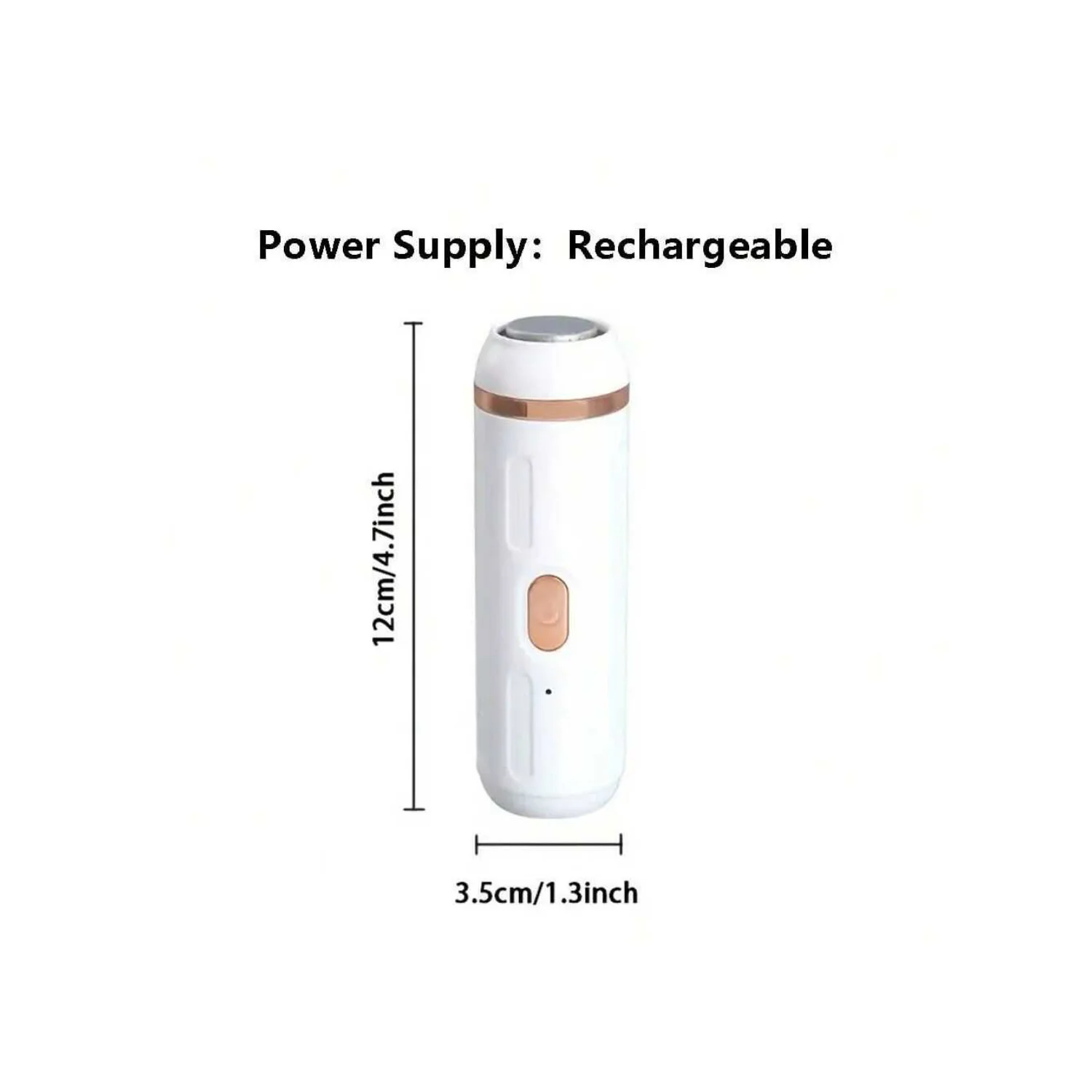 مطحنة قدم قابلة لإعادة الشحن عبر USB مع مكنسة كهربائية - مزيل مسامير القدم المقاوم للماء ومقشر الجلد الميت