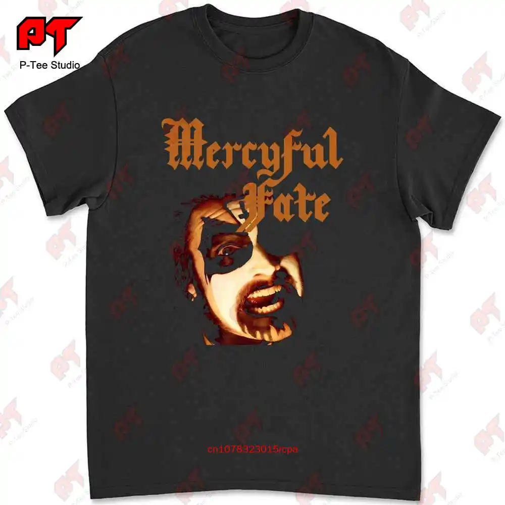 Mercyful Fate King Diamond Face New Black T Shirt 3DGL