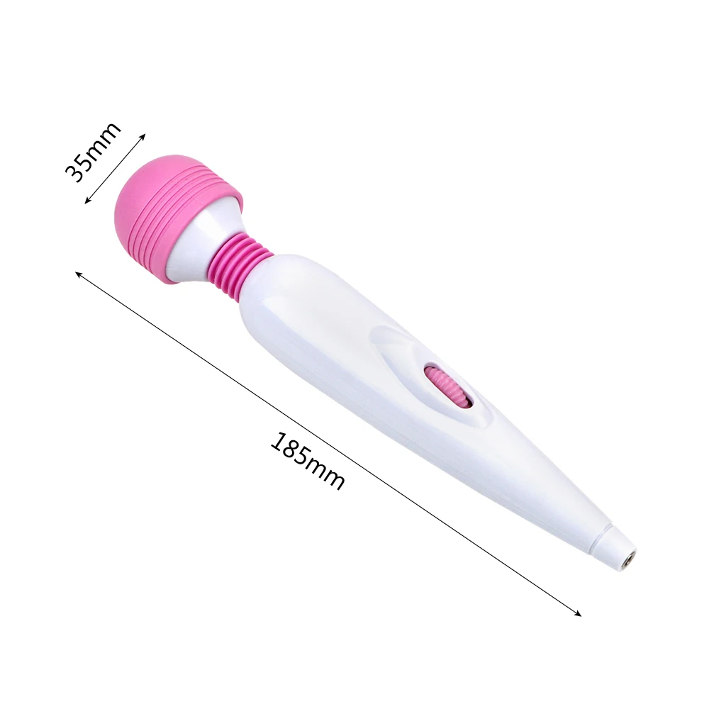 185Mm Toverstaf Vibrators Voor Vrouwen Tepel Clitoris Stimulator Vagina Anale Plug Vrouwelijke Masturbator Seksspeeltjes Erotische Producten