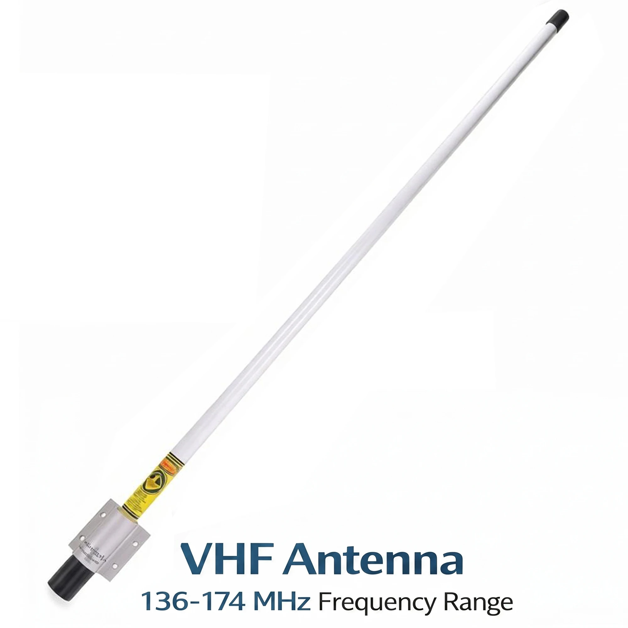 AIS VHF Marine Antenna 156–163MHz Omni Directional Fiberglass Boat Antenna with SO239 Connector