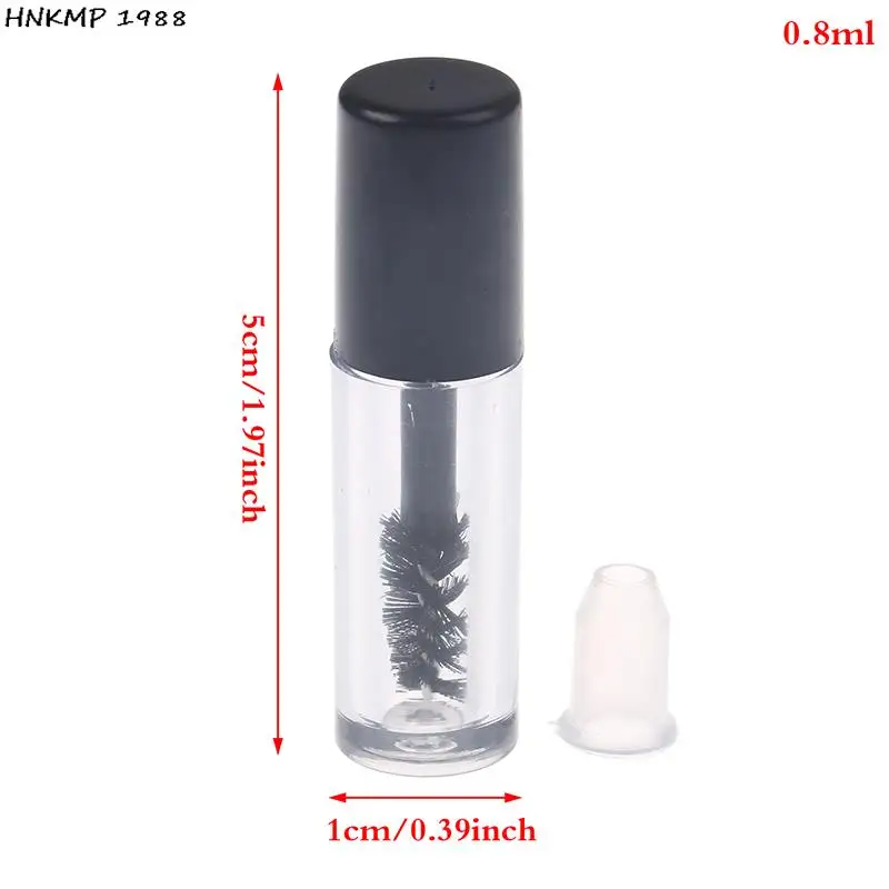 New Empty Mascara Bottles With Wand Refillable 5Pcs 0.8ml Empty Mascara Tube DIY Wand Eyelash Cream Container Liquid Bottle