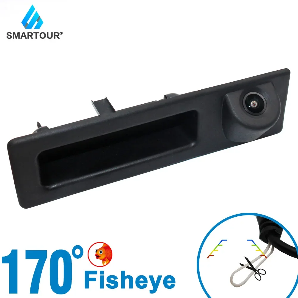 HD AHD 1080P Car Reverse Backup Auto Trunk Handle Camera For BMW 5 Series F10 F11/ 3 Series F30 F31 F32/X3 F25/X4 F26/X5 F15/X6